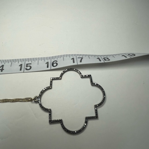 Long Moroccan Style Charm Necklace - Picture 3 of 5